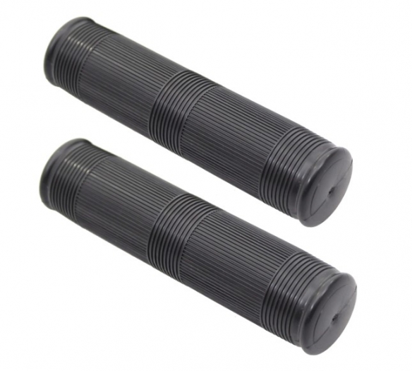 Chwyty rowerowe Herrmans basic 111mm czarne