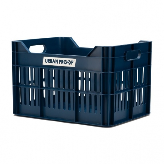 Kosz rowerowy Urban Proof 30L granatowy Recycled 40x30x25cm