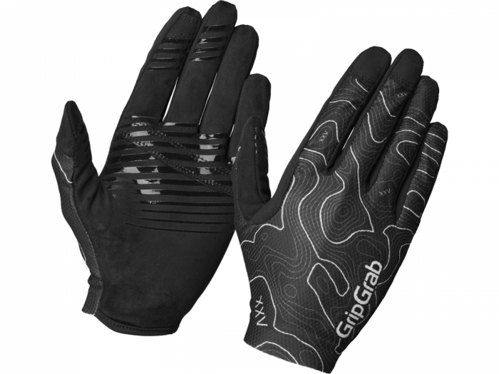 Rękawiczki rowerowe GripGrab Rebel, czarne, L