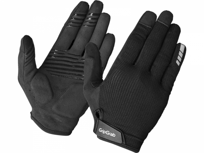 Rękawiczki rowerowe GripGrab EXPLR RC Max P, czarne, L