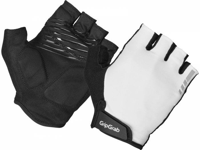Rękawiczki roweroe GripGrab Ride RC Max Padded Short F, białe, L