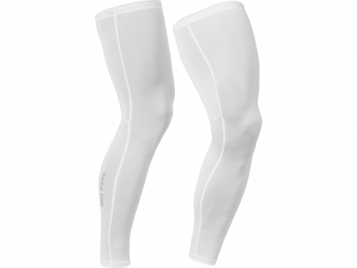 Ocieplacze na kolana, nogawki GripGrab UPF 50+ UV Protect Leg Sle białe, L