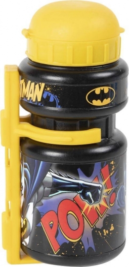 Koszyk z bidonem dziecięcy Batman 300ml