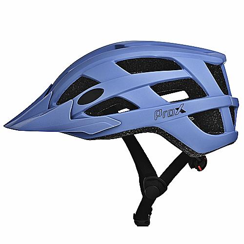 Kask rowerowy Prox Vell niebieski neon M 55-58 cm
