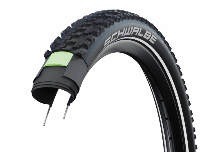 Opona rowerowa Schwalbe Smart Sam Plus G-Guard 26x2,10 refl