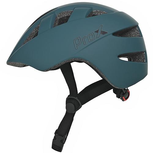 Kask rowerowy dziecięcy Prox Nat ganatowy M 48-54 cm