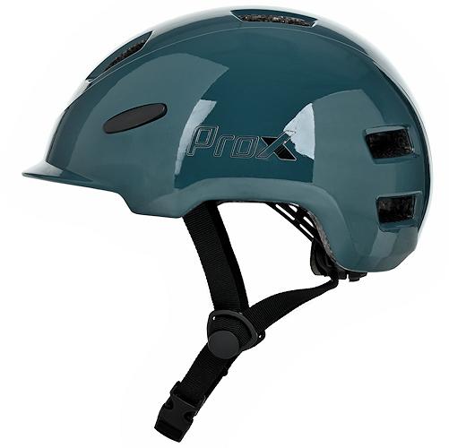 Kask rowerowy dziecięcy Prox EG granatowy M (48-54 cm)