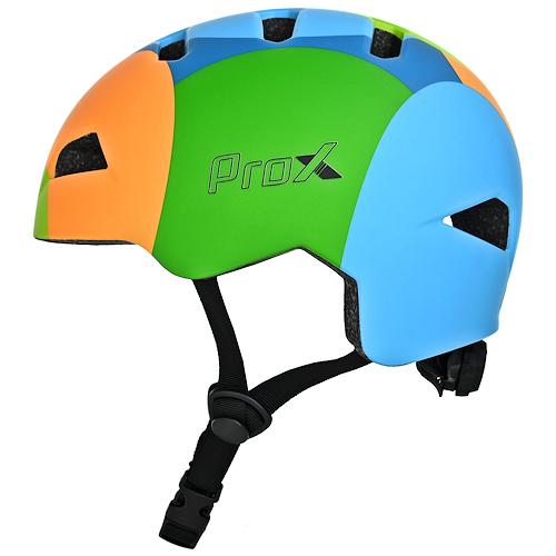 Kask rowerowy dziecięcy Prox Yeey niebieski XS 44-51 cm