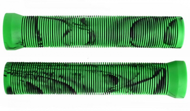 Chwyty rowerowe Prox GP-70H zielono-czarne 165mm