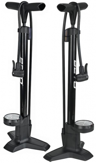 Pompka rowerowa podłogowa Beto CFL-228SG7 stal manometr