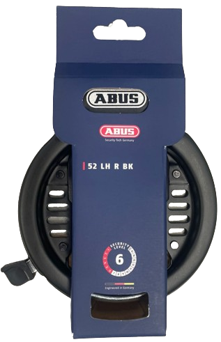 Zabezpieczenie rowerowe ABUS Ringslot 52 LH R BK