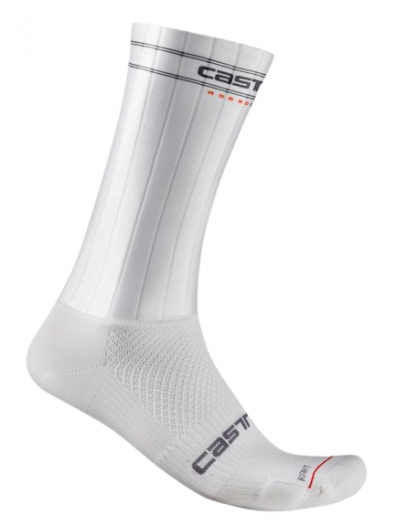 Skarpetki kolarskie Castelli Fast Feet 3 Białe L/XL