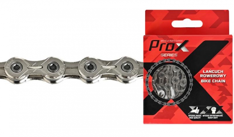 Łańcuch rowerowy Prox X12 12-rz 116L, srebrny