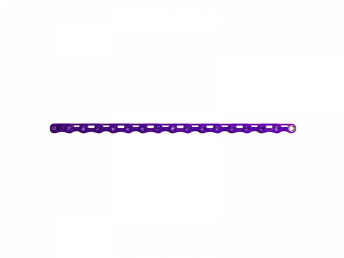 Łańcuch rowerowy fioletowy SRAM PC Force AXS E1 12-rz 126og.