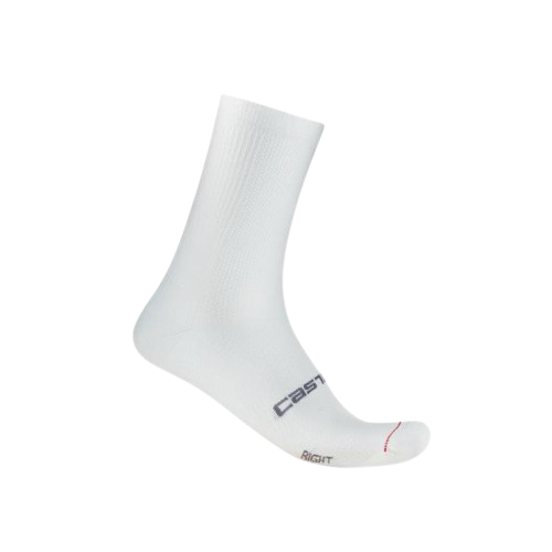 Skarpetki kolarskie Castelli Espresso 18 białe rozm. S/M (36-39)