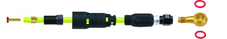 Końcówki przewodu hydraulicznego Jagwire HFA804 do Tektro HD-M520/521