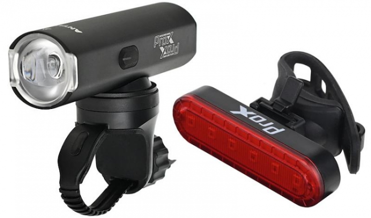 Zestaw lampek rowerowych Prox Antares 750/10lm USB-C