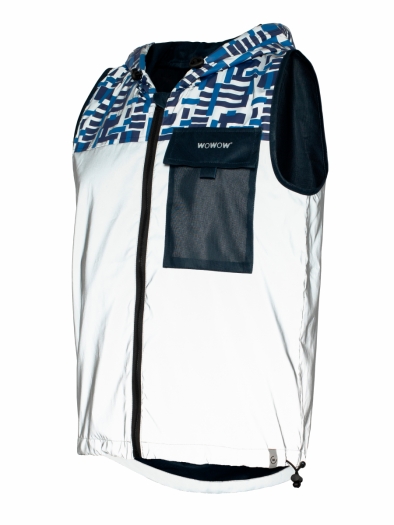 Kamizelka odblaskowa Wowow Towson Jacket Blue FR XXXL