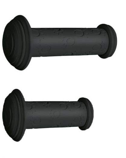 Chwyty rowerowe dziecięce Herrmans 82 95mm/70mm czarne