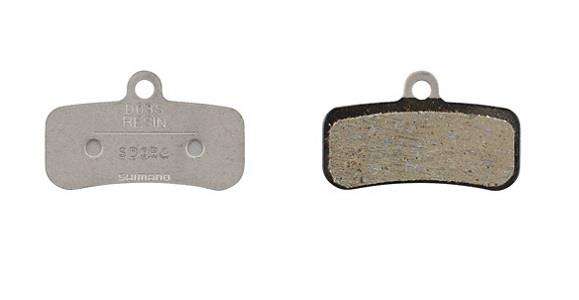 Klocki do tarcz Shimano d03s-rx żywiczne, ze sprężyną