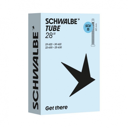 Dętka rowerowa Schwalbe 28 cali 23/30-622/630 SCV15 Clik Valve 60mm