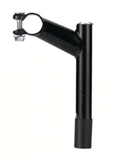 Wspornik kierownicy 22,2 150/100 czarny stal 