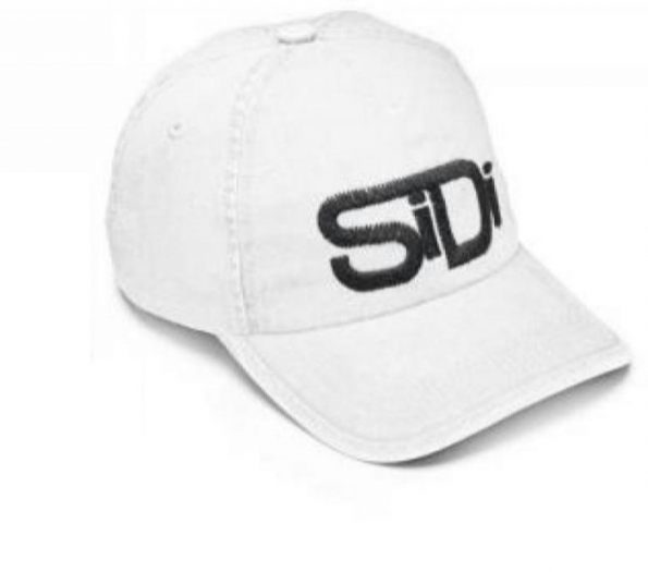 Czapka kolarska z daszkiem SIDI Chris biała