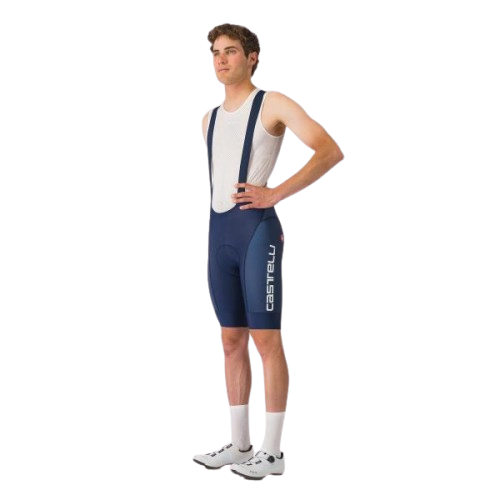 Spodenki kolarskie Castelli Competizione 2 niebieskie L