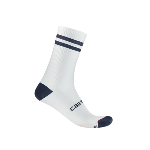 Skarpetki kolarskie Castelli Originale 18, białe, XXL