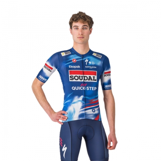 Koszulka kolarska Castelli Competizione Soudal Quick-Step blue rozm. XXL