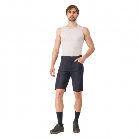 Spodenki kolarskie Castelli Unlimited Adventure Baggy black rozm. M