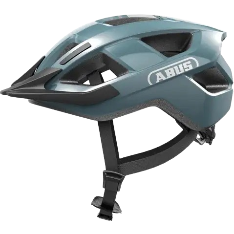 Kask rowerowy Abus Aduro3.0 LED glacier blue L 58-62cm