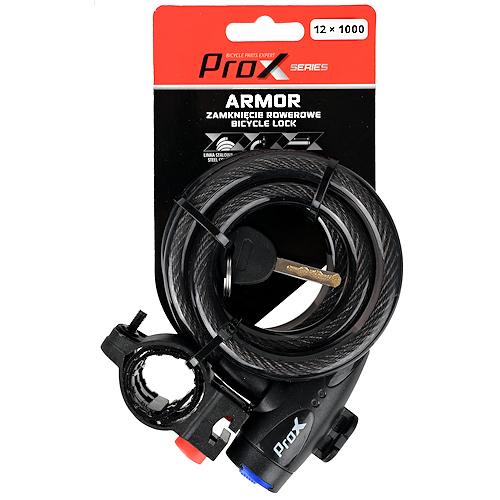 Zamknięcie rowerowe spirala Prox Armor 582 12x1000mm 