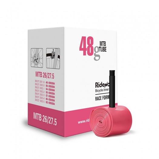 Dętka rowerowa RideNow TPU MTB 26/27,5x1,9-2,5 AV 45mm