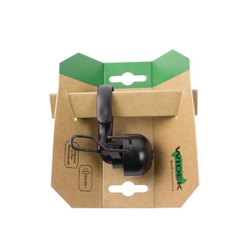 Dzwonek rowerowy Widek Paperclip E-bike czarny