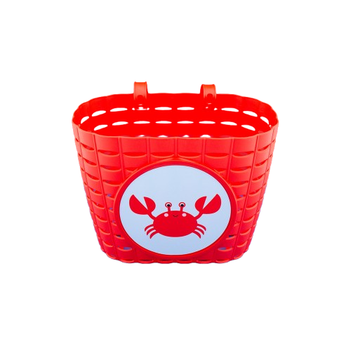 Koszyk rowerowy na kierownicę Widek Explorer Clappy Crab dziecięcy