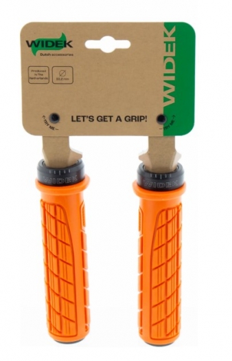 Chwyty rowerowe Widek The Rock Pomarańczowe 137mm