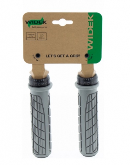 Chwyty rowerowe Widek The Rock Szare 137mm