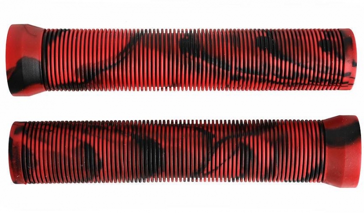 Chwyty rowerowe Prox GP-70H czerwono-czarne 165mm