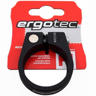 Obejma sztycy podsiodłowej Ergotec 34,9 czarna - B