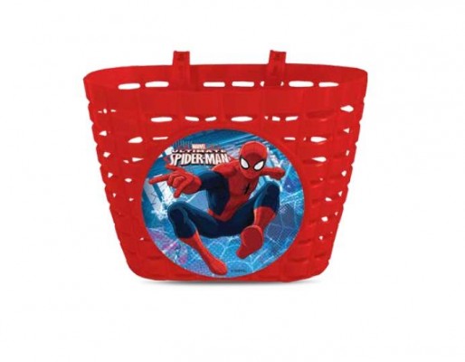 Koszyk rowerowy przód plastik Marvel Spiderman