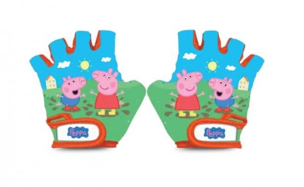 Rękawiczki dziecięce na rower Świnka Peppa