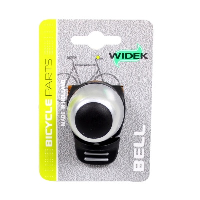 Dzwonek rowerowy Widek Compact II srebrny