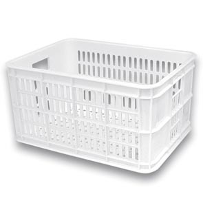 Skrzynia transportowa Basil Crate S mała biała
