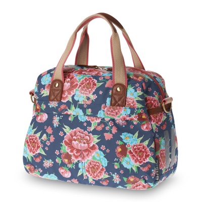 Torba rowerowa dziewczęCampagnolo Basil Bloom niebieska w kwiaty
