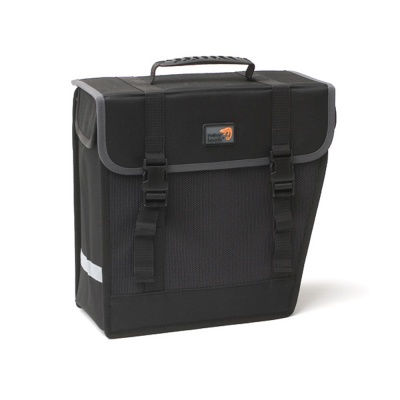 Torba rowerowa NL 370R szara - czarna