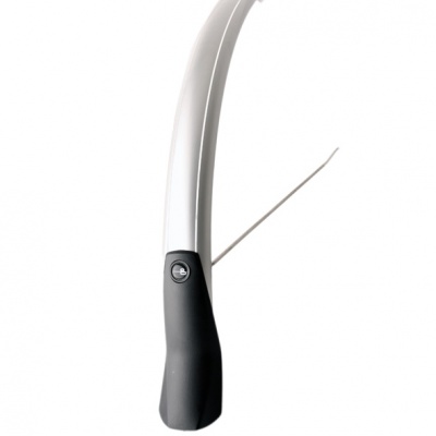 Błotnik rowerowy przedni Eurofender Snello 28/46 srebrny - E