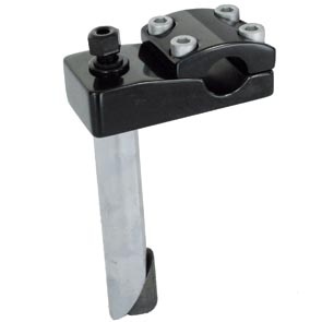 Wspornik kierownicy freestyle BMX 22,2mm czarny
