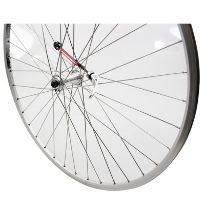 Koło rowerowe przednie merkloos 28'' szare
