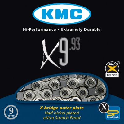 a cuch rowerowy kmc x9 93 xsp Akcesoria i cz ci a cuchy rowerowe do rowerow a cuchy rowerowe 9 rz dowe